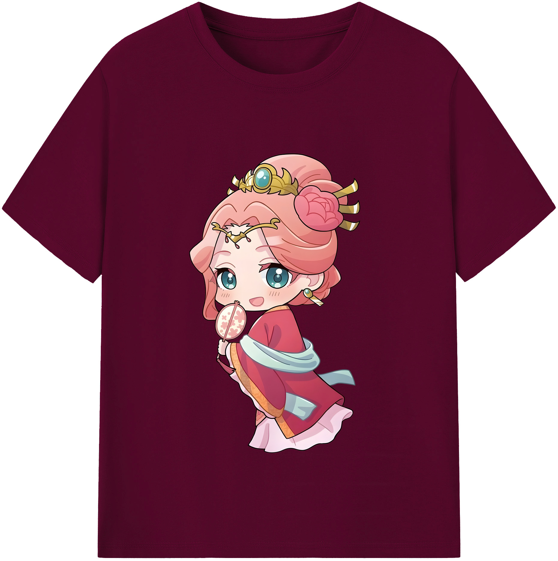 （画像用） 薬屋のひとりごと The Apothecary Diaries レディースカジュアルプリントTシャツ（綿100％）